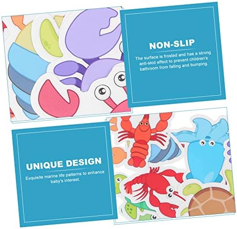 LIFKOME Non-Slip Bathtub Stickers 10pcs Kit