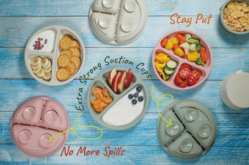 Tiny Hills Silicone Baby Feeding Set for 6 Months