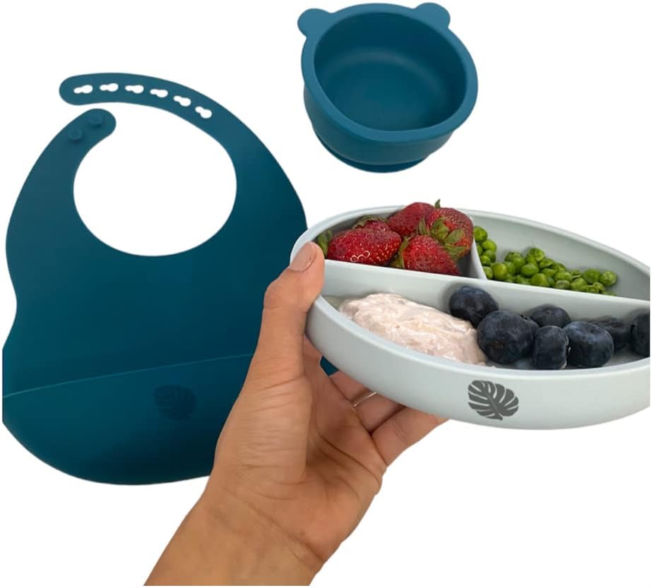 Bonita 6-Piece BPA-Free Silicone Feeding Set
