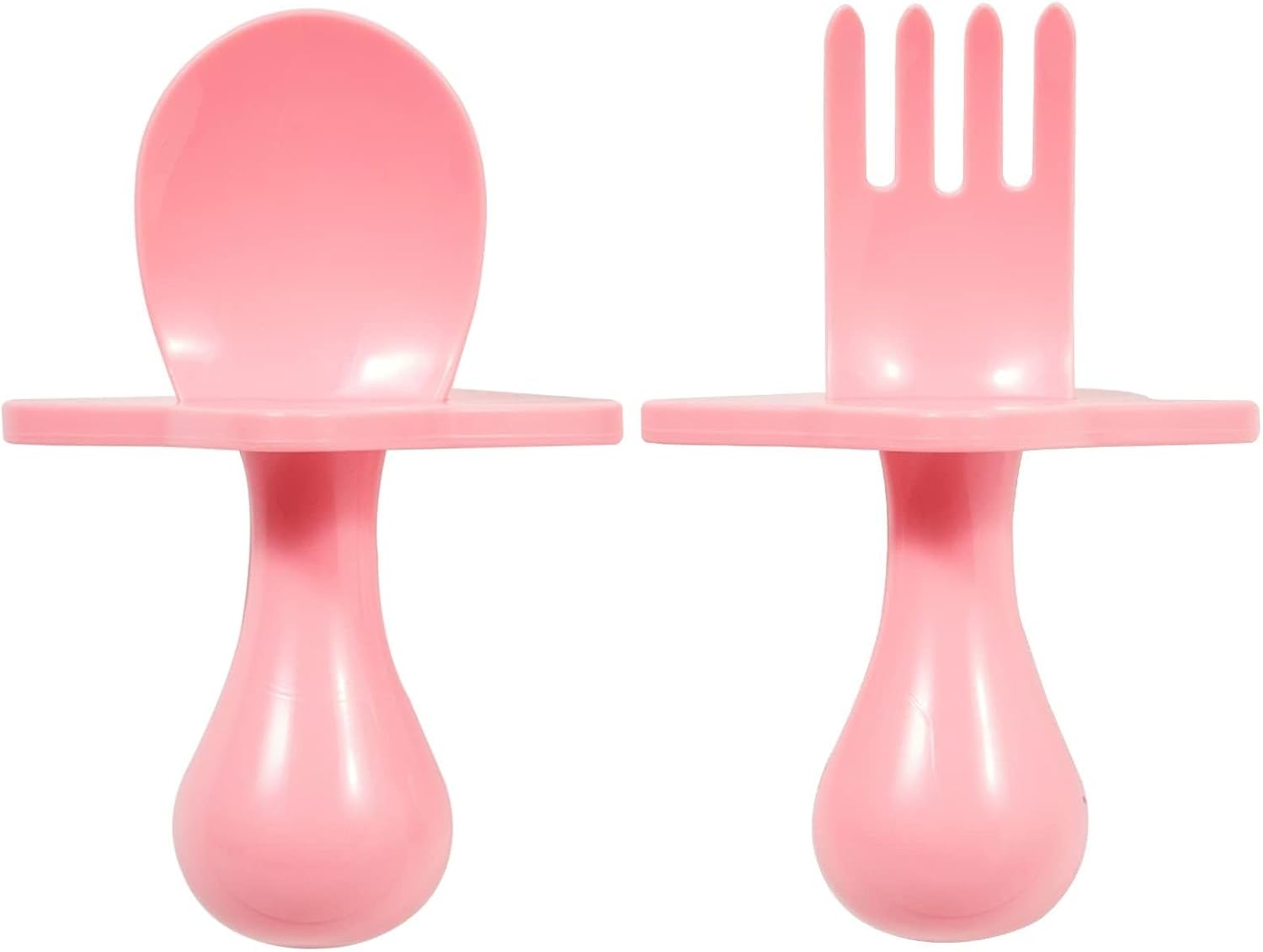 Nooli Baby Fork Toddler Utensils Set - Pink
