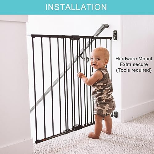 Toddleroo by North States Stair Gate with Safety Latch