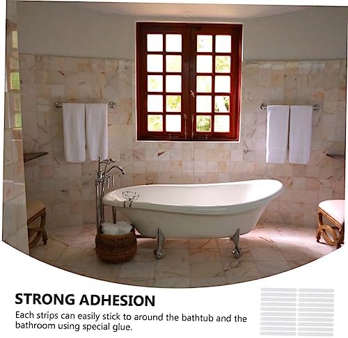 Healifty 3 Sets Non-Slip Bath Stickers for Safety