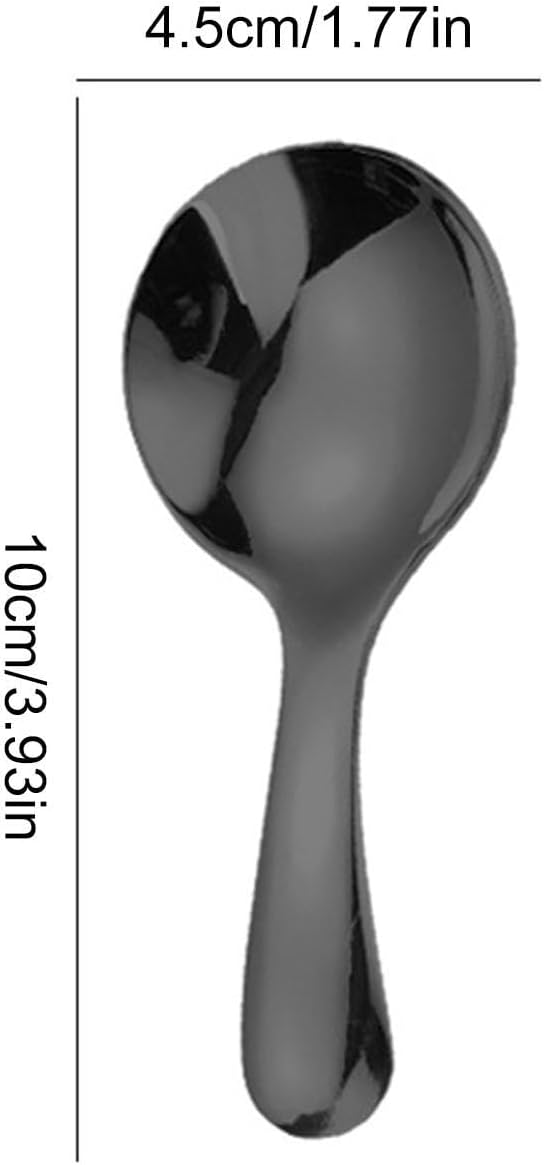 Kids Spoons Set - Safe Vibrant Stainless Steel Flatware for Young Hands