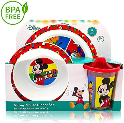 Disney Mickey Baby Feeding Set BPA Free