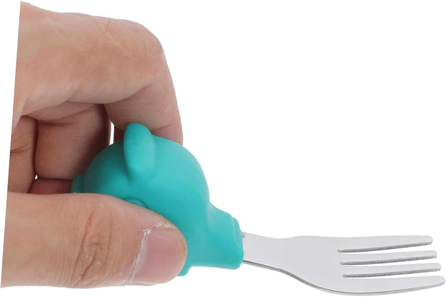 Healeved Silicone Stainless Steel Flatware Set for Kids