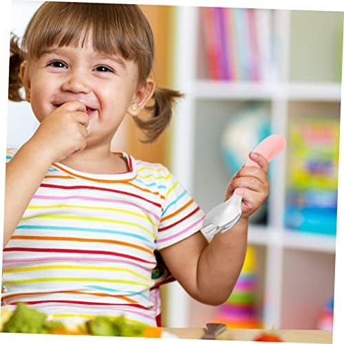 Alipis Baby Fork Spoon Set for Home Use