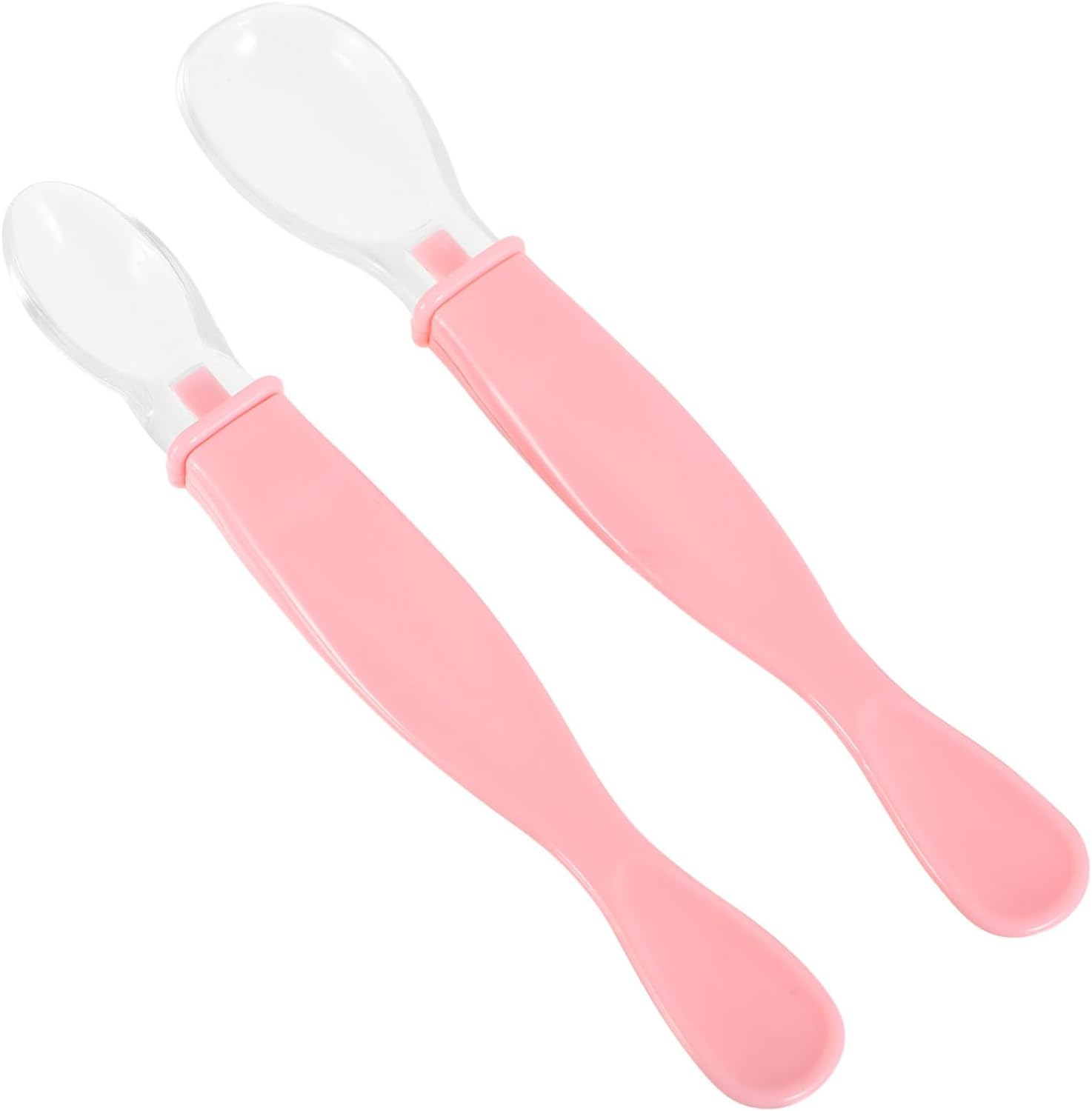 2pcs Soft Spoon Set for Easy Feeding and Mealtime
