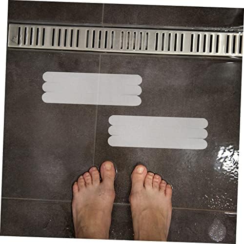 Zerodeko 6pcs Transparent Anti-Slip Bath Treads