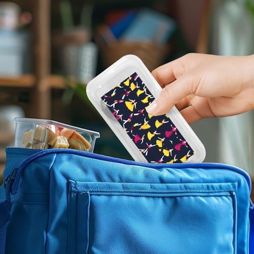 Ballroom Dance Pattern Flatware Set with Travel Case