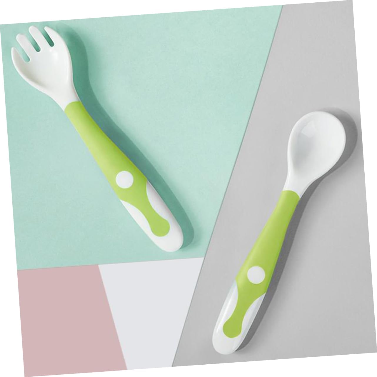 SHOWERORO 4-Piece Bending Fork and Spoon Set