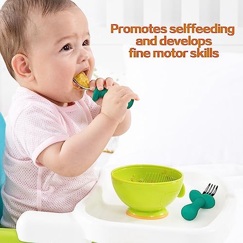 SFCCMM 4-Piece Toddler Utensils Set