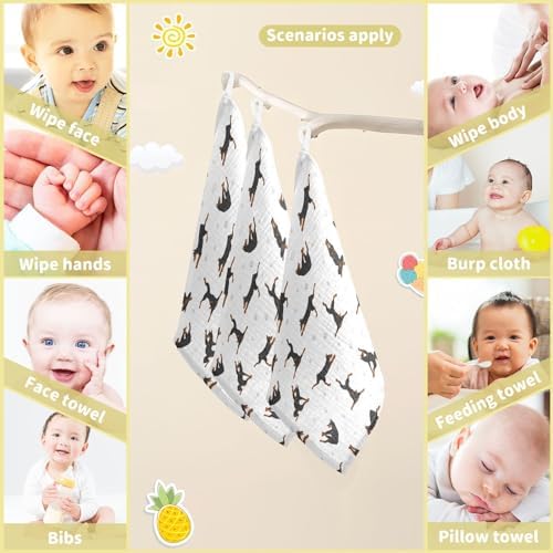 vvfelixl Baby Cotton Washcloths for Toddlers and Newborns
