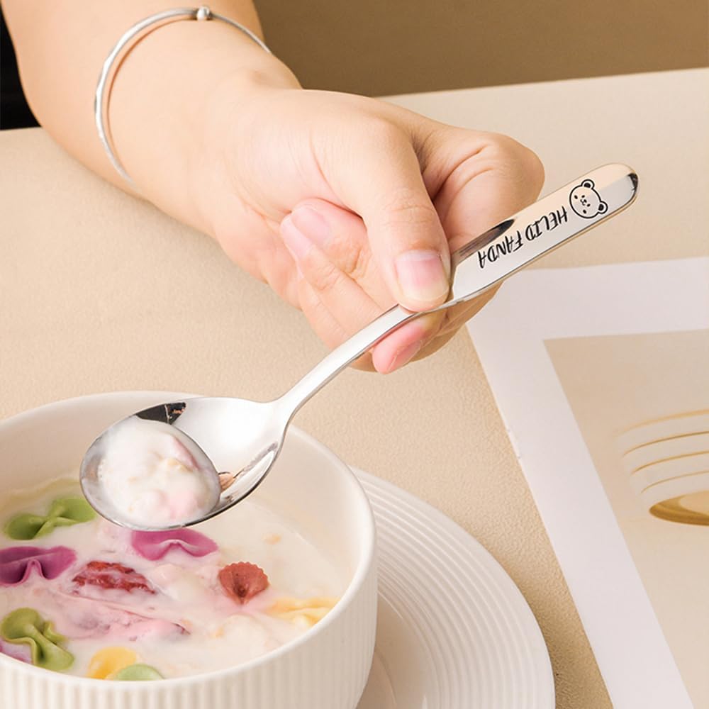 Maiyuansu Toddler Spoons 4pcs Stainless Steel Set 1