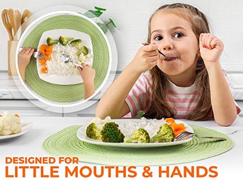 Zulay Kitchen Toddler Silverware Set 8 Pieces