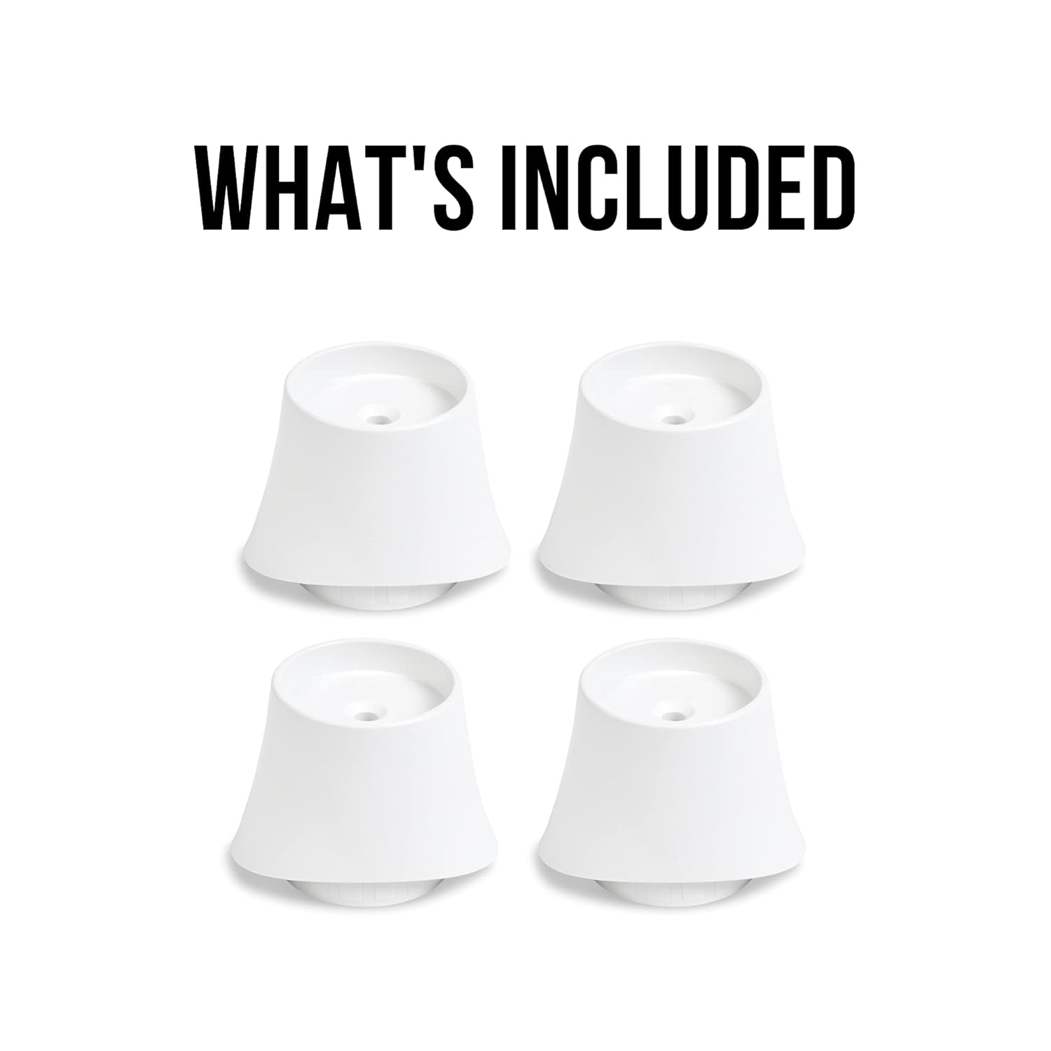 Wall Nanny 4 Inch Extension Kit for Baby Gates - 4 Pack