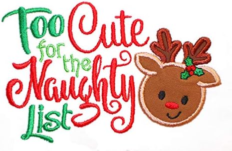 Fantasy Kids Designs Christmas Reindeer Bib with Baby Name