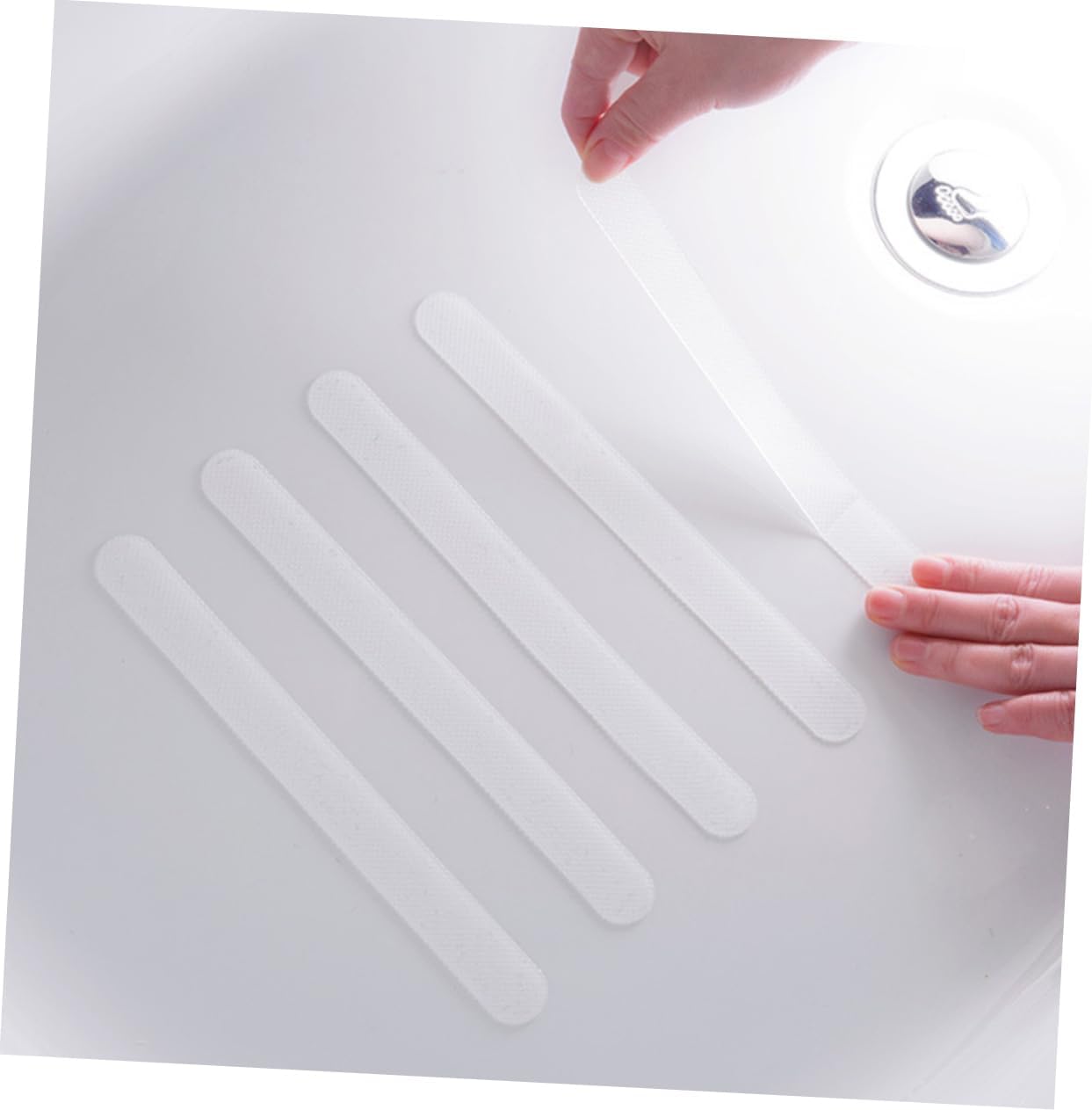 Healifty 3 Sets Non-Slip Bath Stickers for Safety