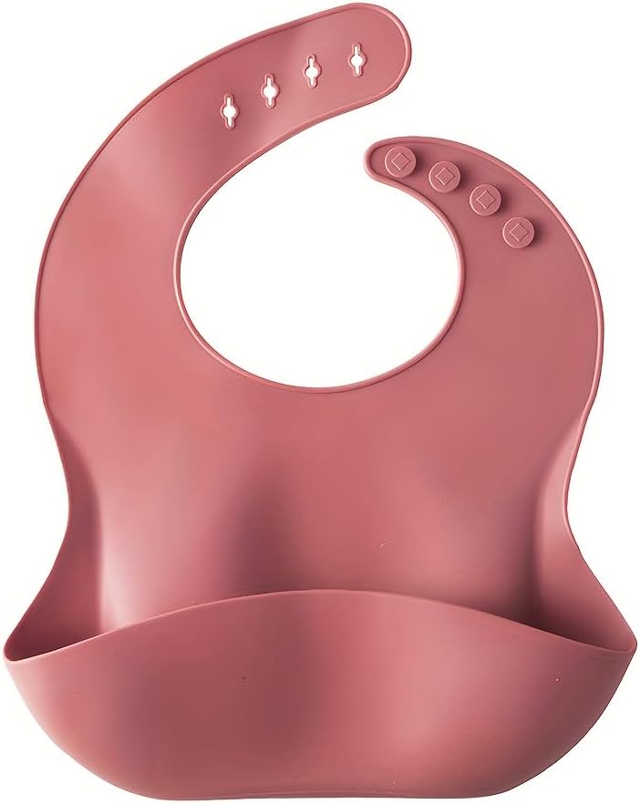 6-Piece Silicone Baby Feeding Set with Strong Suction