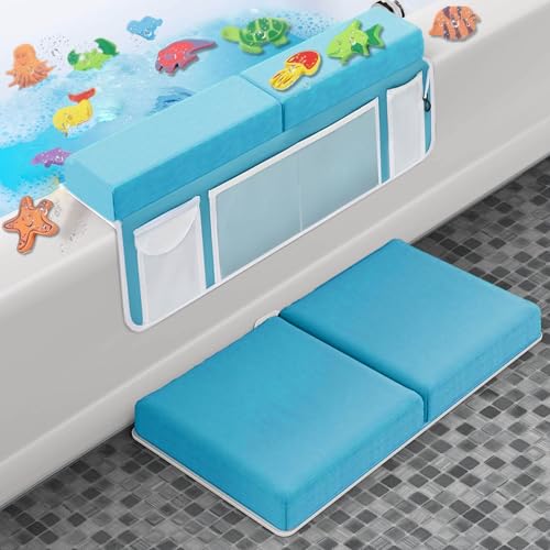 Supa Ant Baby Bath Kneeler with 5 Pockets and 8 Suction Cups