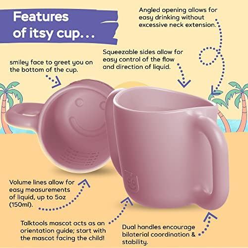 TalkTools ITSY Baby Silicone Flatware Set