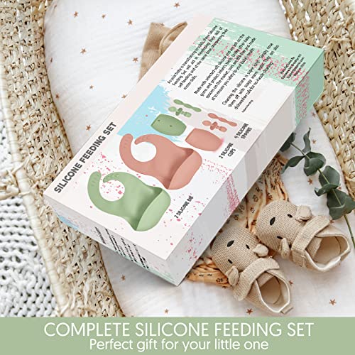 Sperric Baby Silicone Feeding Set of 8 1