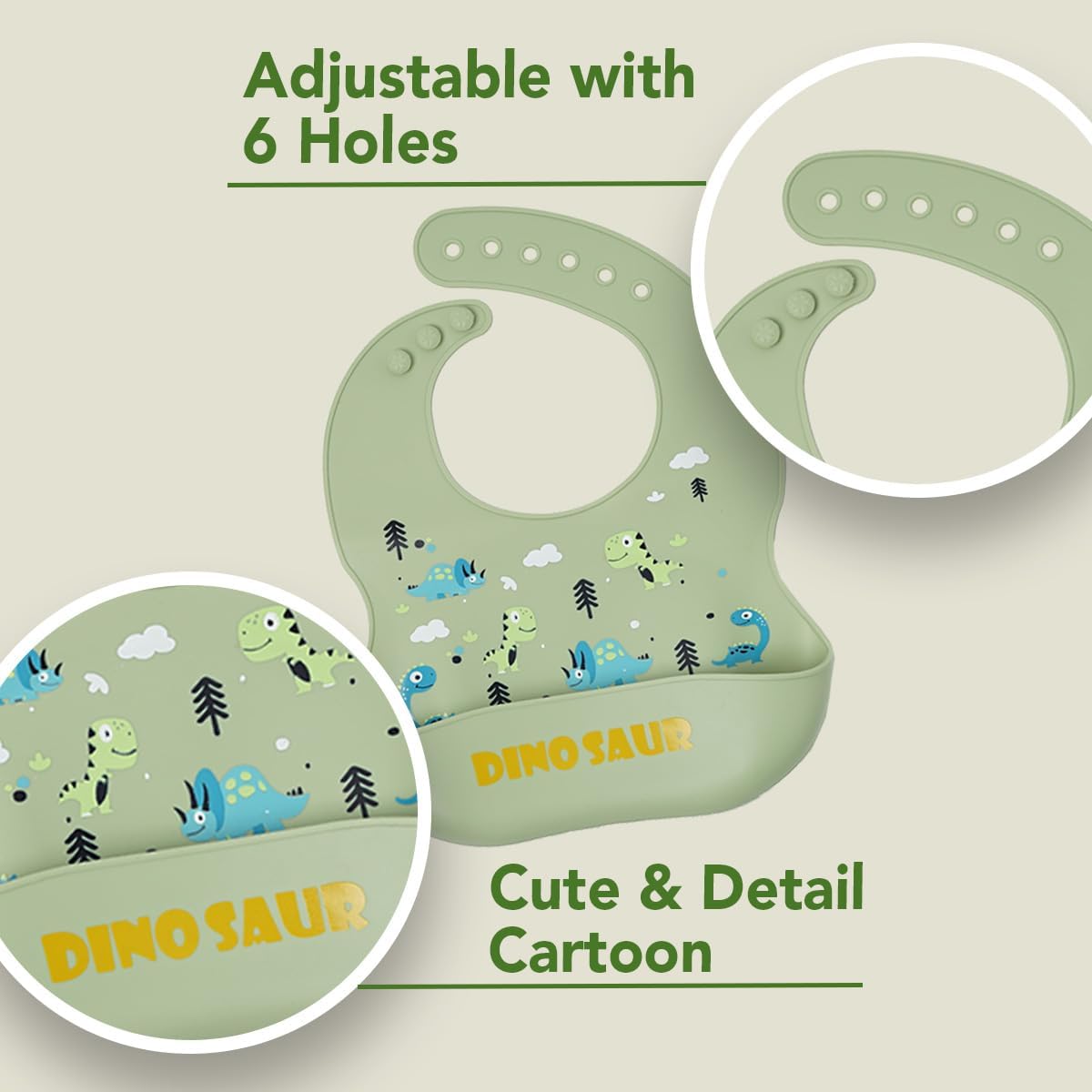 PURFEA Silicone Baby Feeding Set for 6M