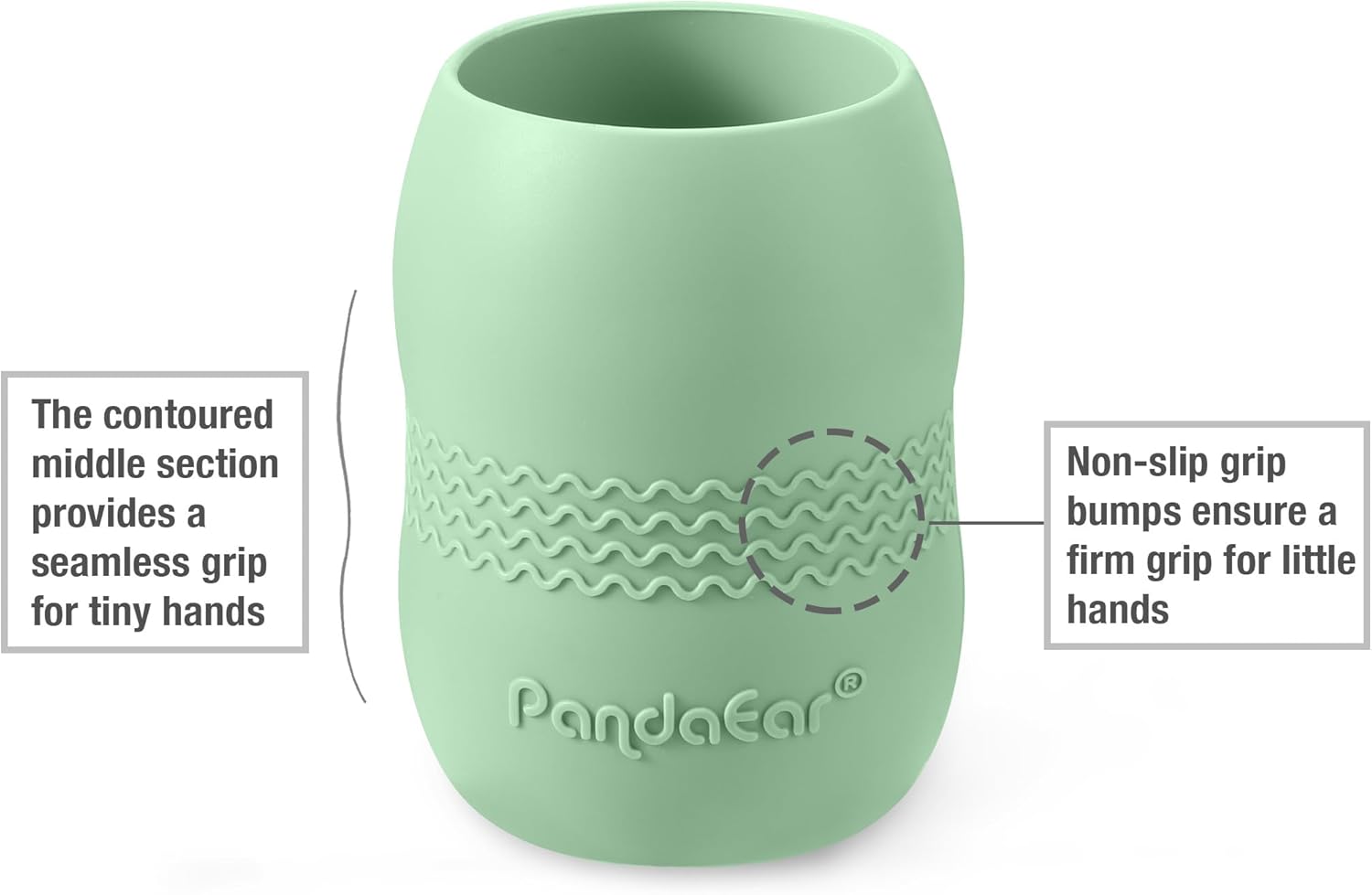 PandaEar BPA-Free Silicone Baby Feeding Set 6-12 Months