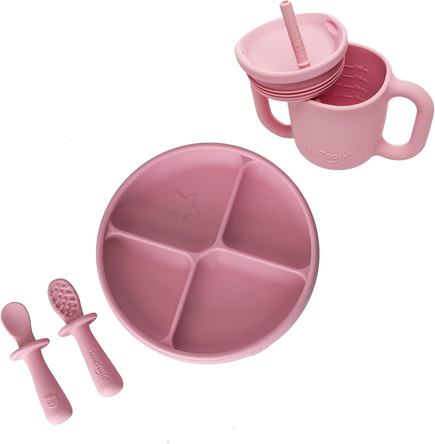 TalkTools ITSY Baby Silicone Flatware Set
