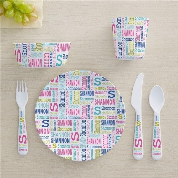 Personalization Universe Kids 3pc Utensil Set 1