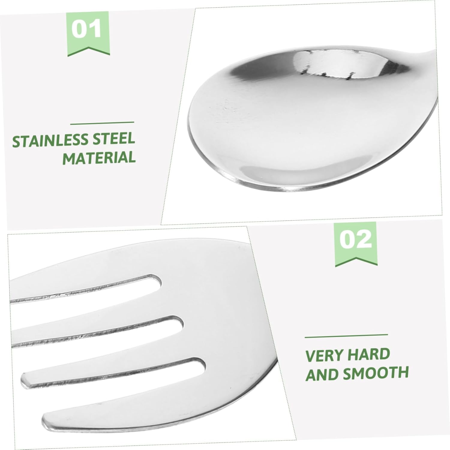 4Pcs 304 Stainless Steel Baby Utensils Set