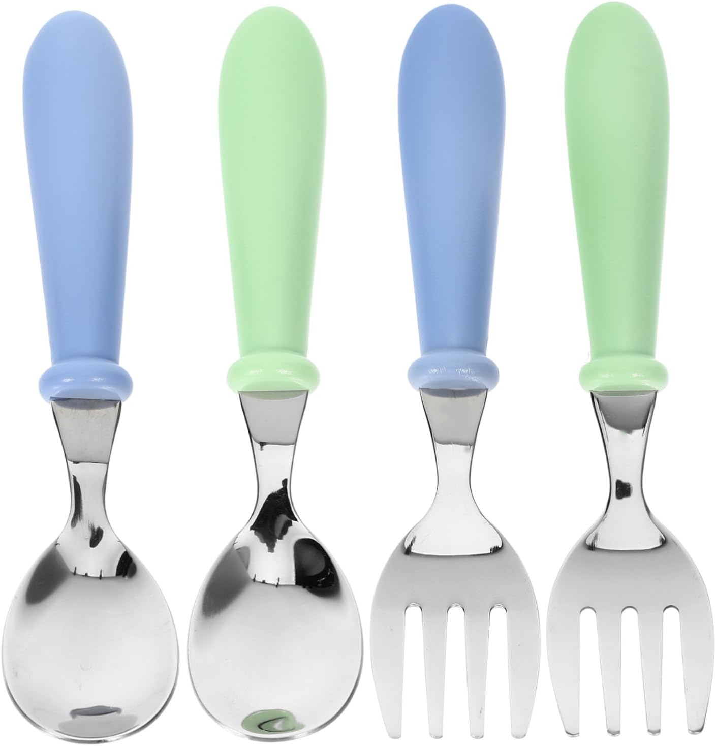 Hemoton 4Pcs Flatware Set for Baby Feeding