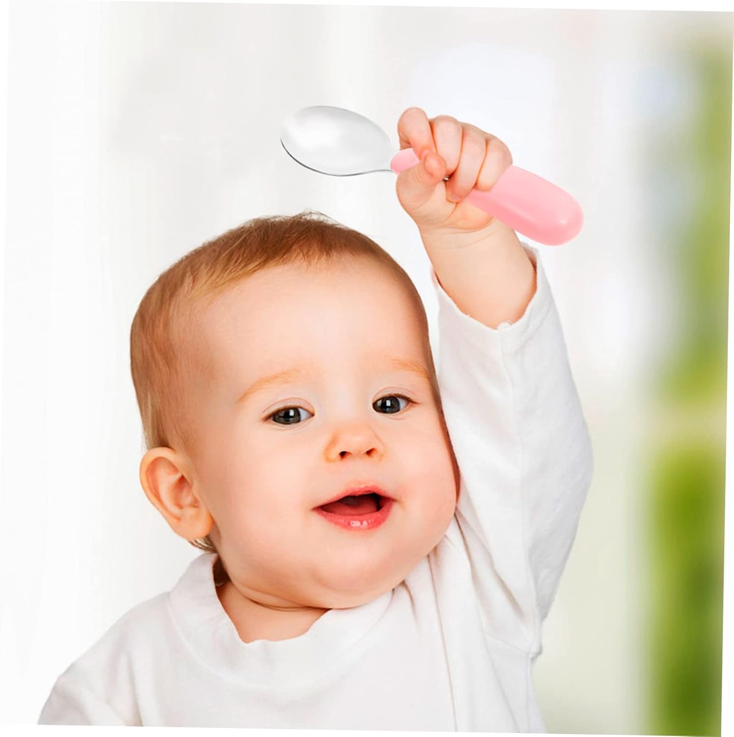 Alipis Baby Fork Spoon Set for Home Use