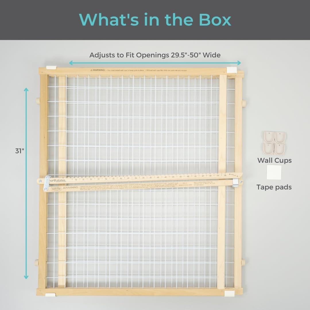 Toddleroo by North States Extra Wide Baby Gate