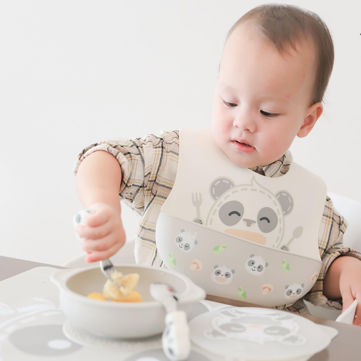 Toddler Feeding Utensils Set for Small Hands 18 Months BPA Free