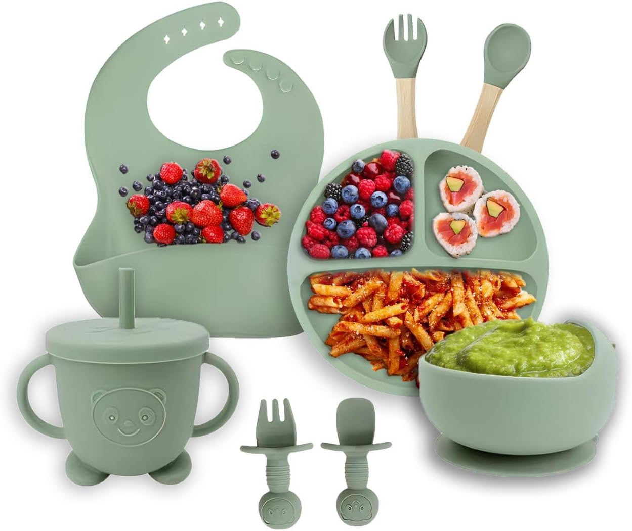 Silicone Baby Feeding Set for Picky Eaters 1