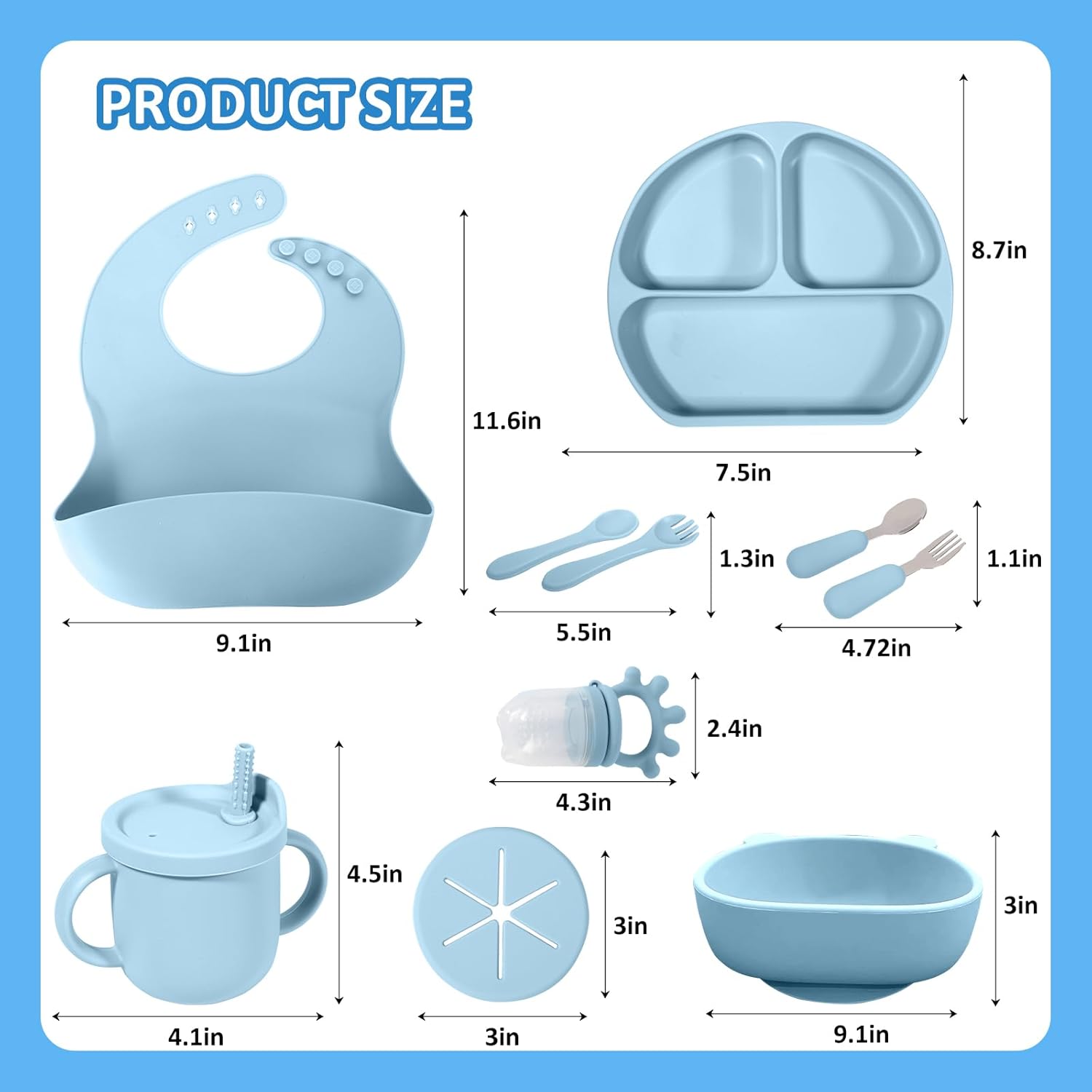 BOYKO Baby Feeding Set for 6Months
