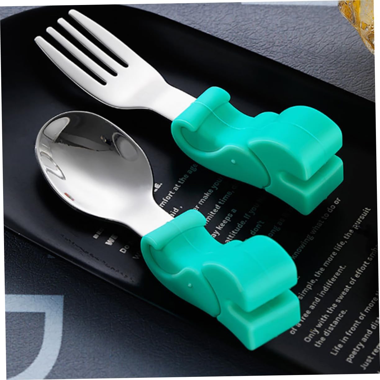 MERRYHAPY 304 Stainless Steel Spoon and Fork Set