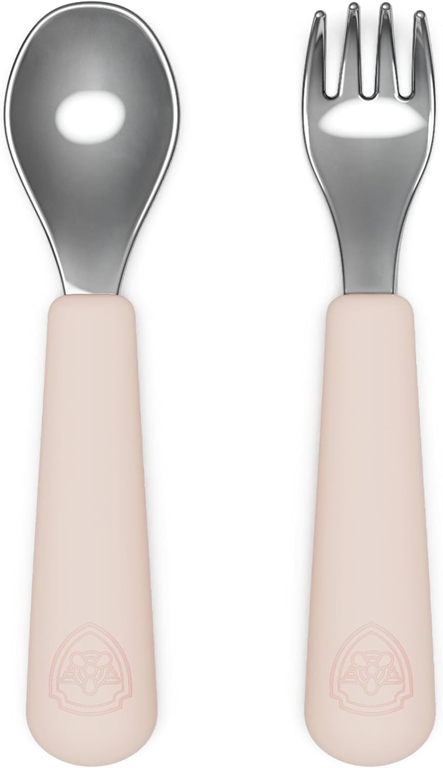 Lalo PAW Patrol Toddler Fork and Spoon Set - 2 Pieces - Skye