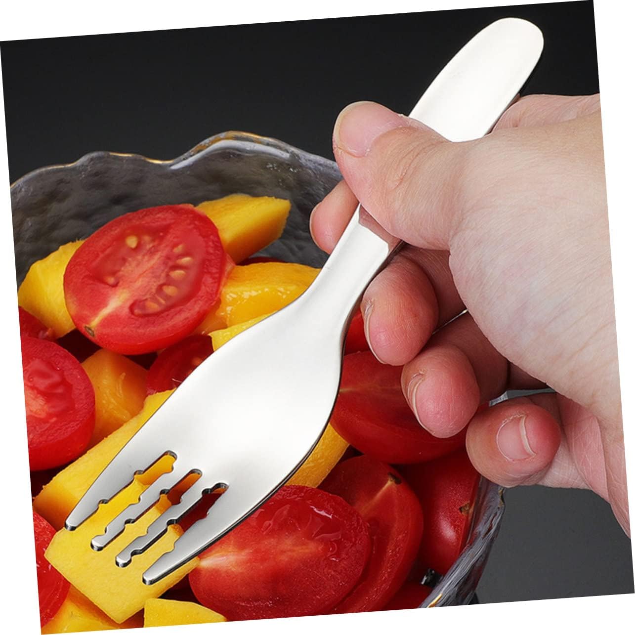 GARVALON 316 Stainless Steel Fork Spoon Set 2PCS