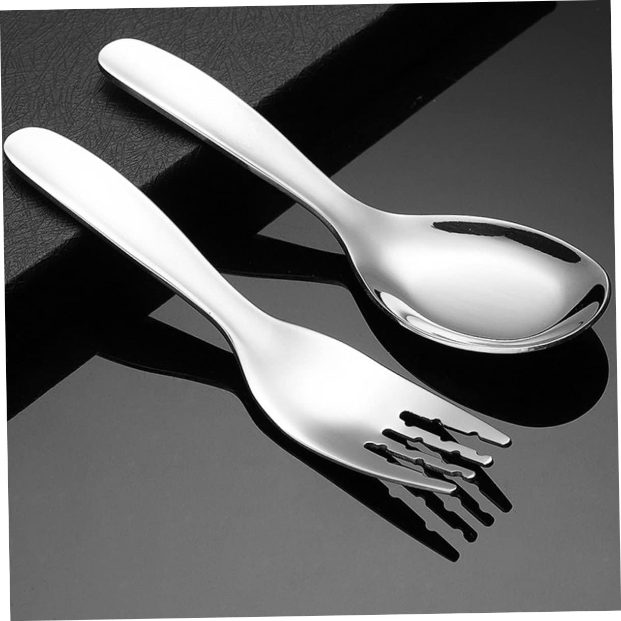 BIUDECO 316 Stainless Steel Flatware Set 2PCS