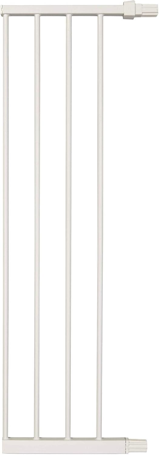 MidWest Homes for Pets 39 Tall Walk-Through Steel Pet Gate White