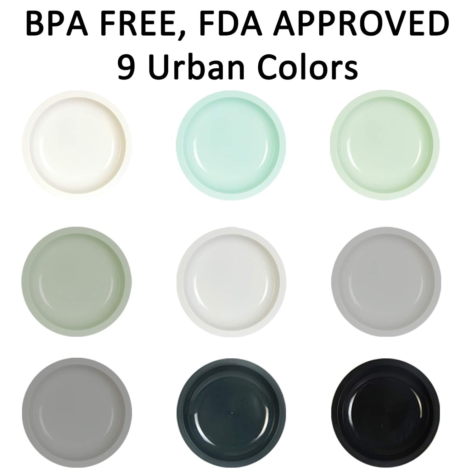 Youngever 54 pcs Toddler Dining Set BPA Free