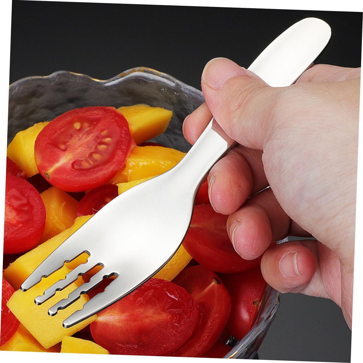 CRILSTYLEO 2PCS Stainless Steel Utensils Set