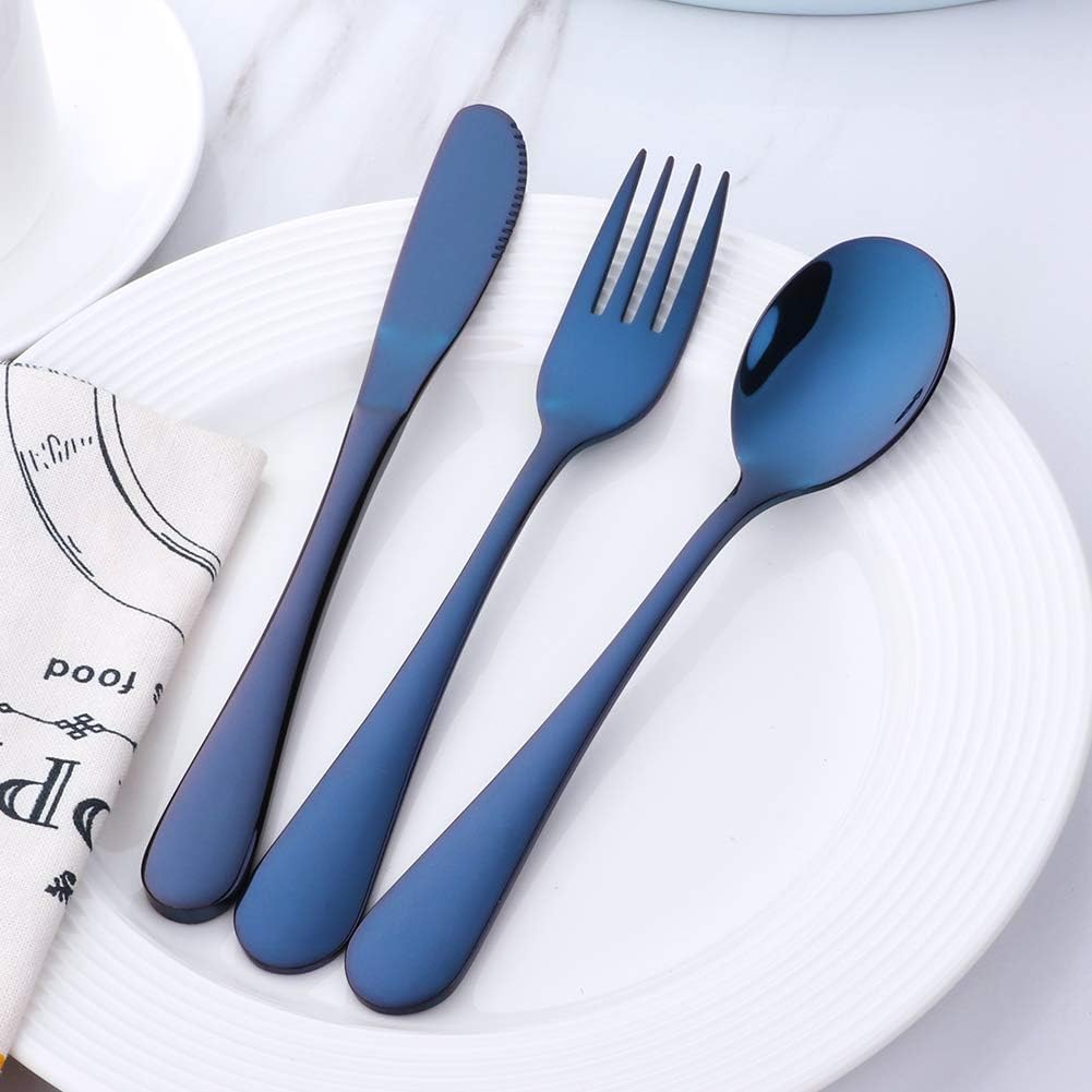 Bisda 6 Piece 188 Stainless Steel Flatware Set for 2