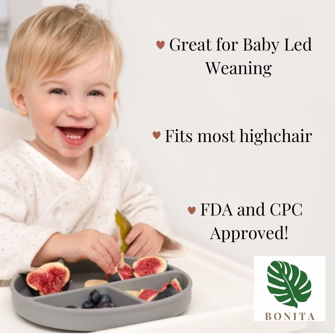 Bonita 6-Piece BPA-Free Silicone Feeding Set