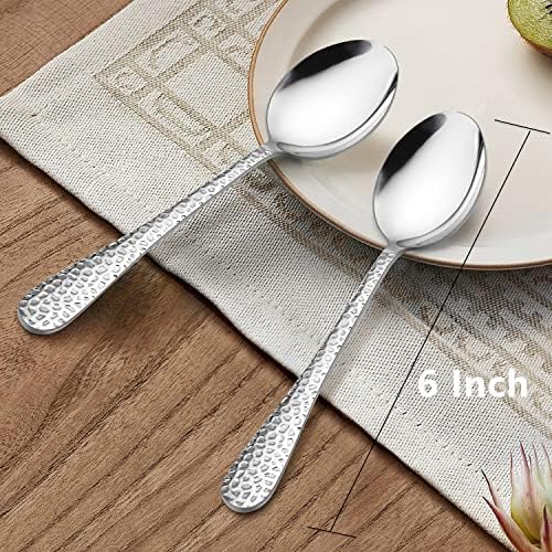 LIANYU 9PCS Kids Stainless Steel Spoon Set