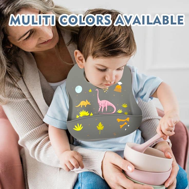Visucachi Baby Feeding Set with Suction Bowl Plate