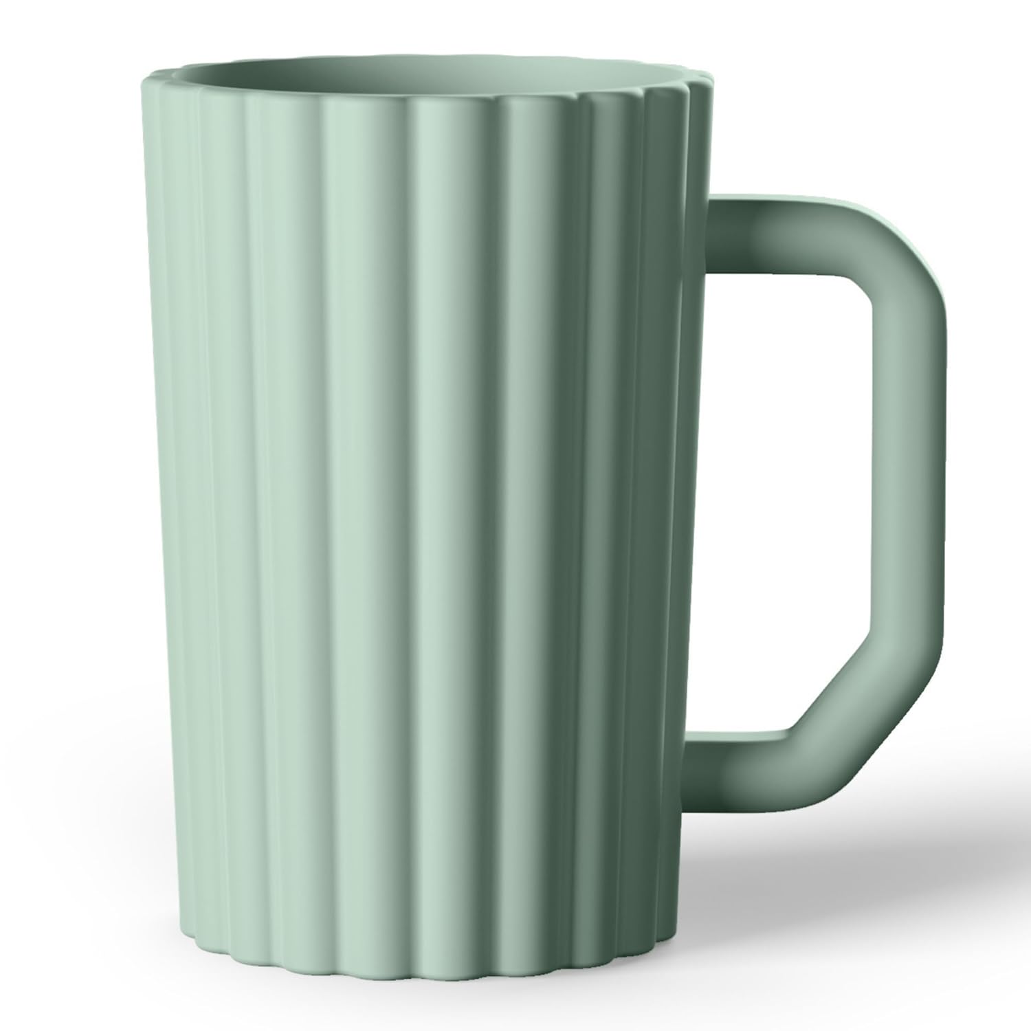 Baby Bath Rinse Cup with Easy Grip Handle Sage