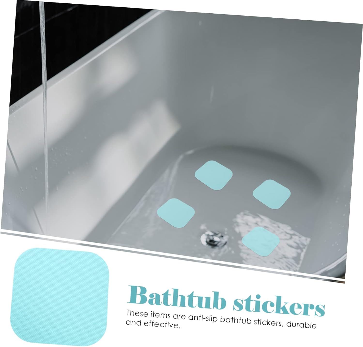 LOORGVEL 36Pcs Non-Slip Skid Stickers for Bathtubs and Showers