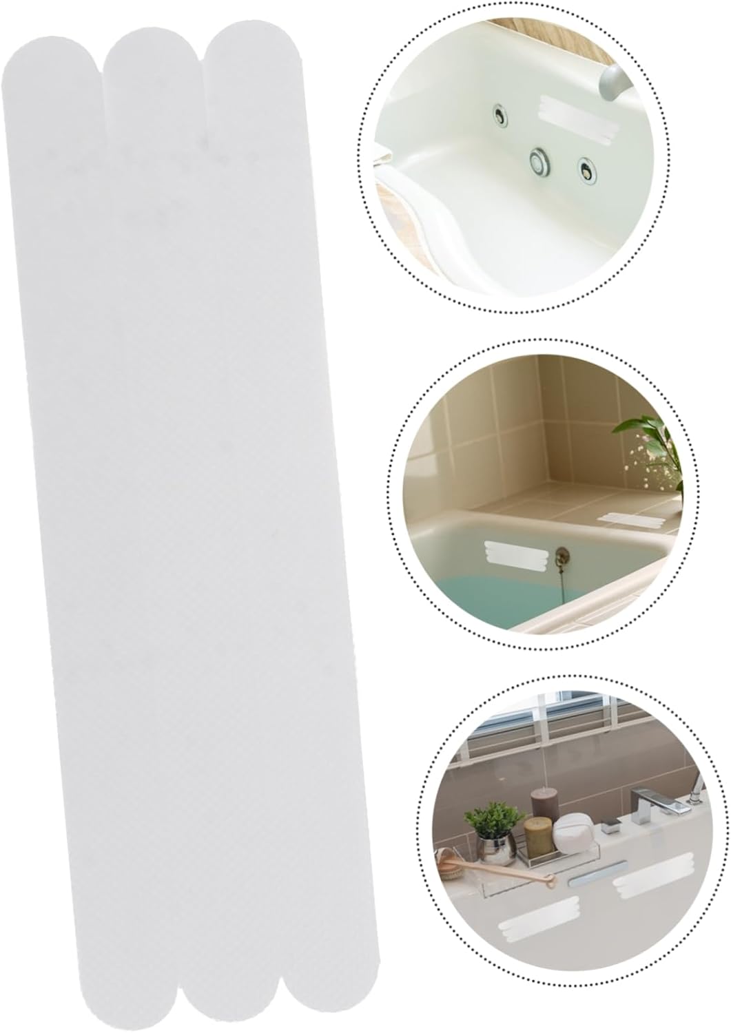 Anti-Slip Bath Safety Strips for Bathtubs